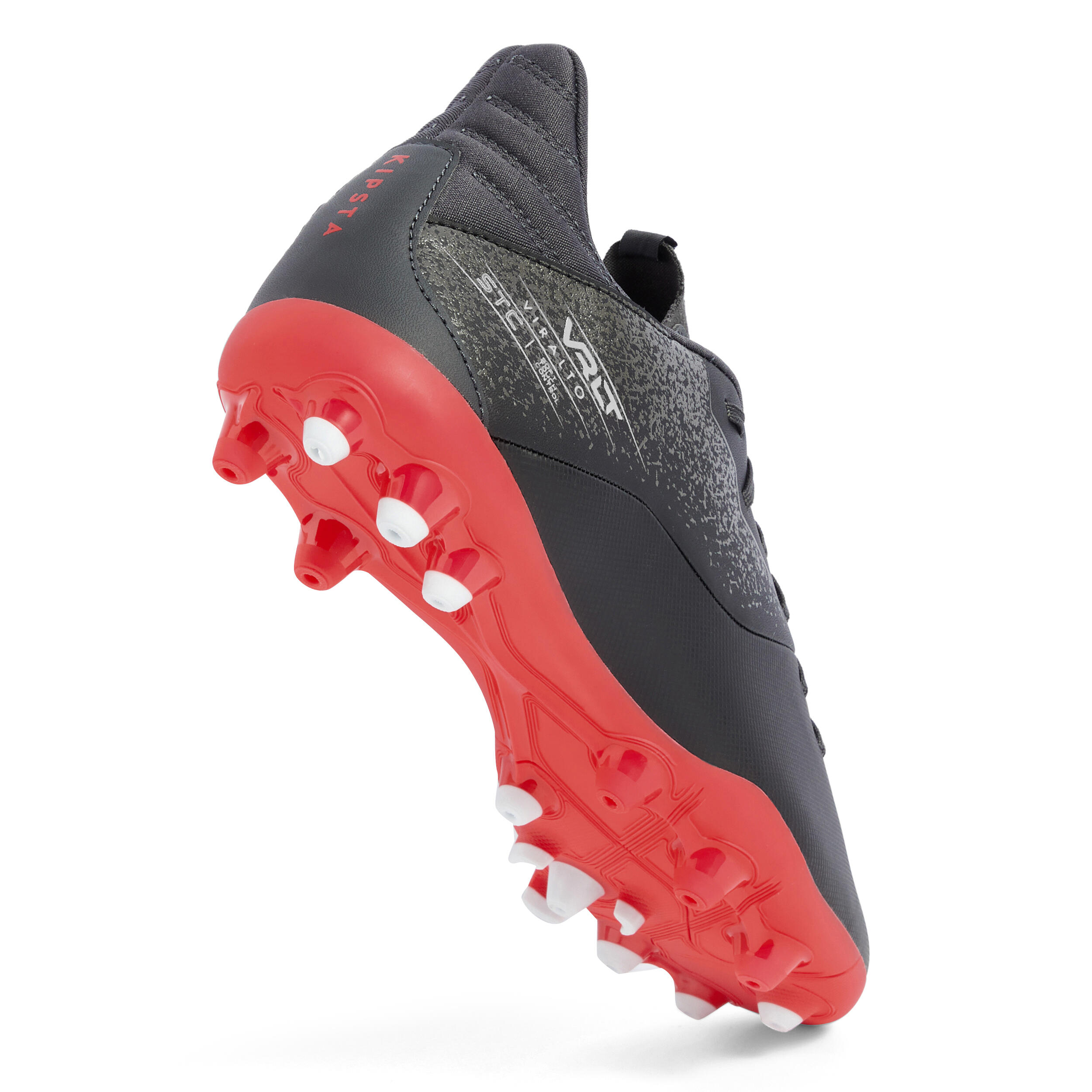 Scarpe calcio VIRALTO I MG nero-rosso 5/8