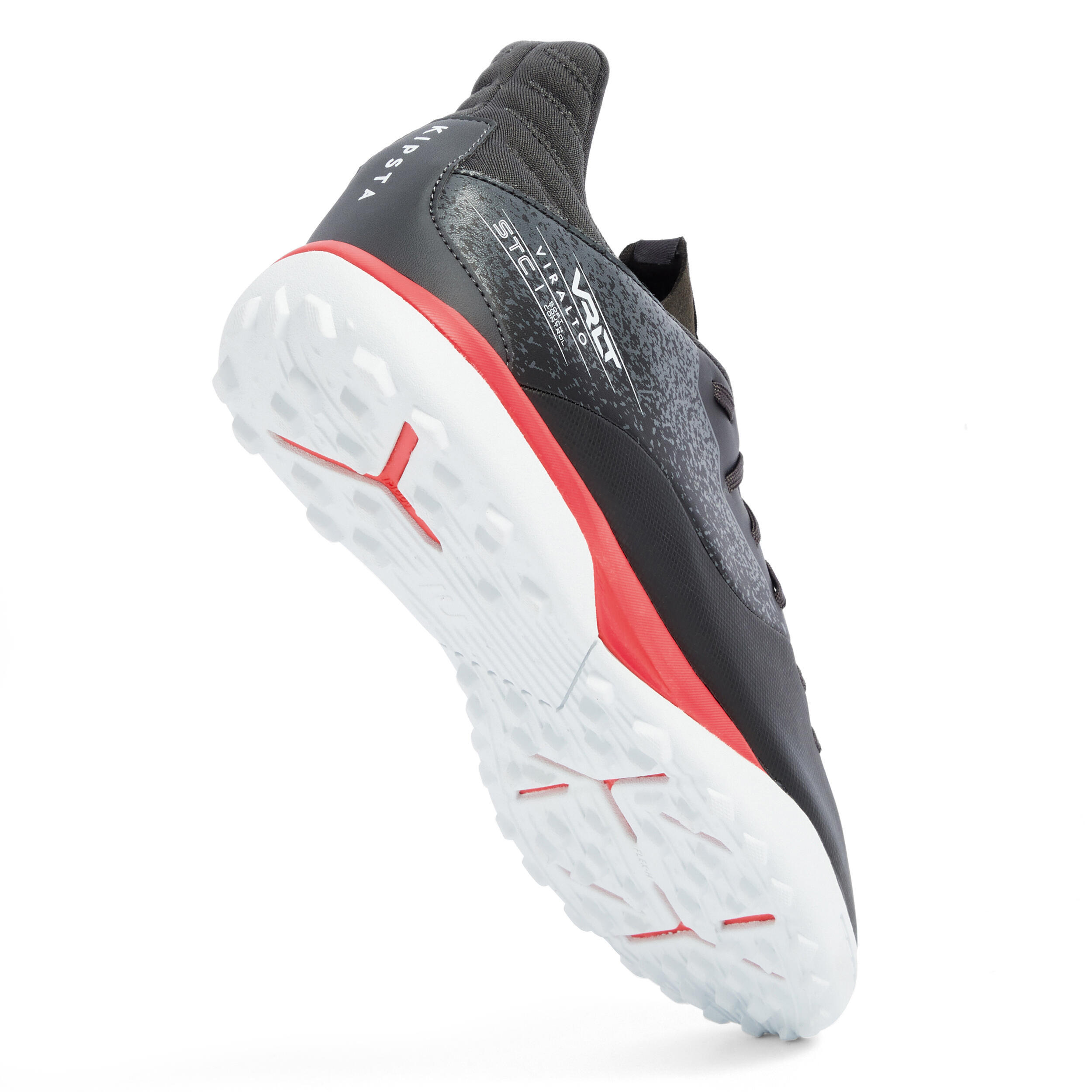 Football Boots Viralto I Turf TF - Black/Red 5/8