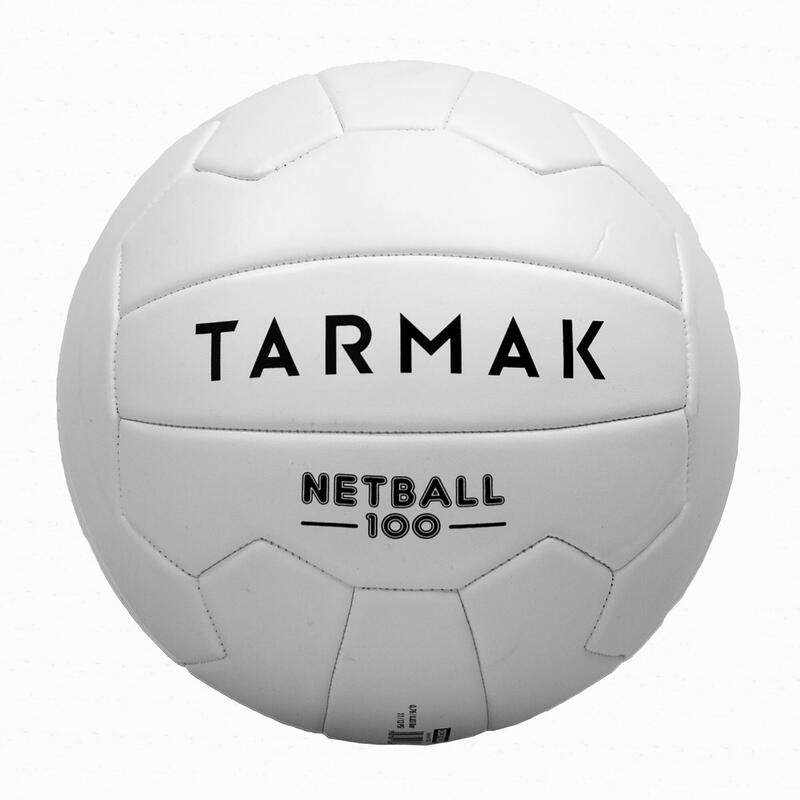 Piłka do netball Tarmak NB100 dla początkujących graczy kolor biały