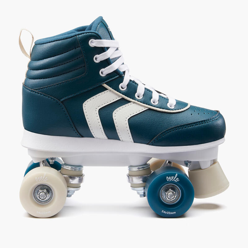 Patines 4 Ruedas infantiles QUAD 100 JR azul marino