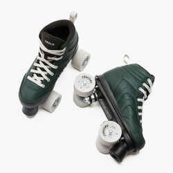 Adult Roller Skates Quad 100 - Green