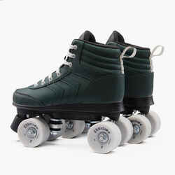 Adult Roller Skates Quad 100 - Green