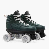 Adult Roller Skates Quad 100 - Green