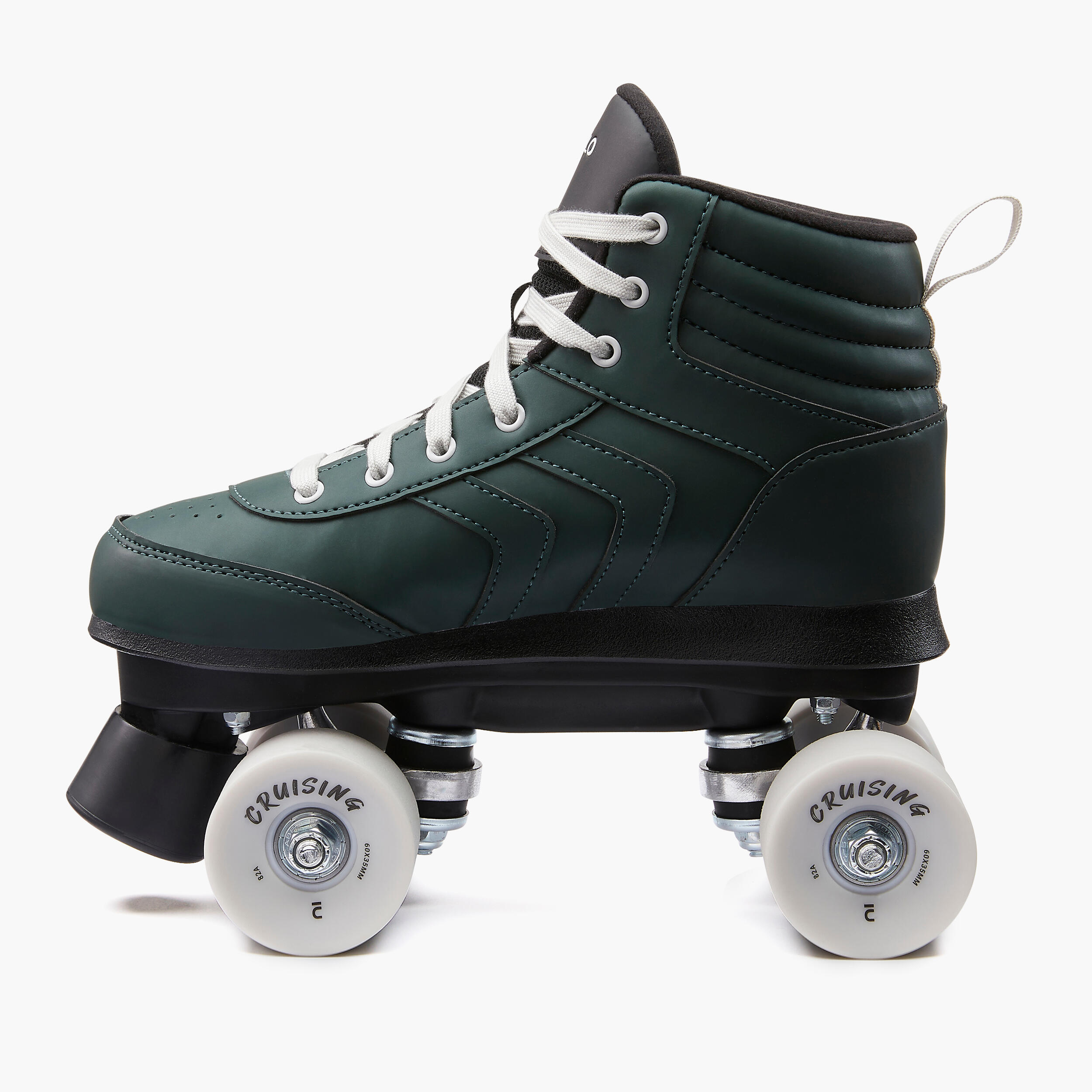 Adult roller skate Quad 100 GREEN