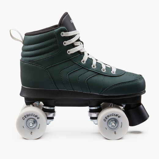 
      Adult Roller Skates Quad 100 - Green
  