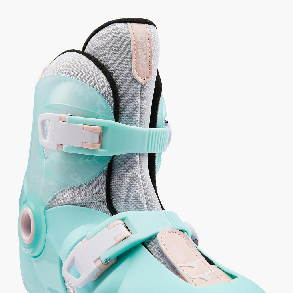 Patines en línea para niños Oxelo play5 verde menta