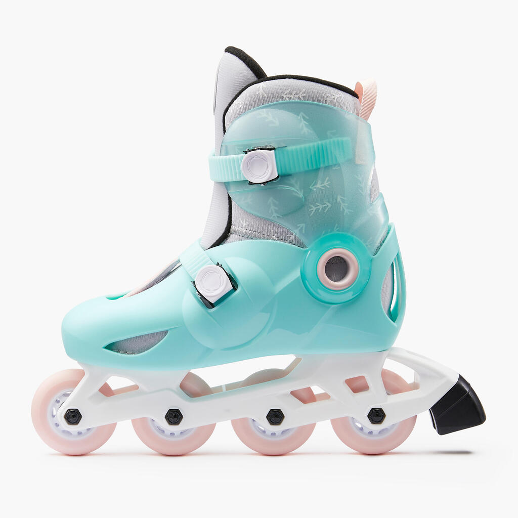 Inline-Skates Inliner Kinder Mädchen - Play5 mintgrün 1