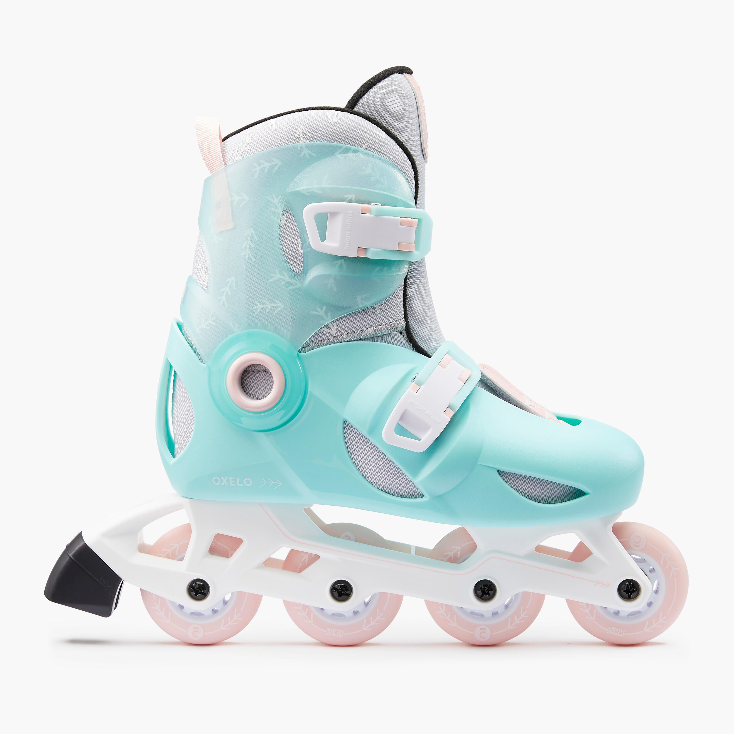 Kid Inline Skates - Play 5 Green - OXELO