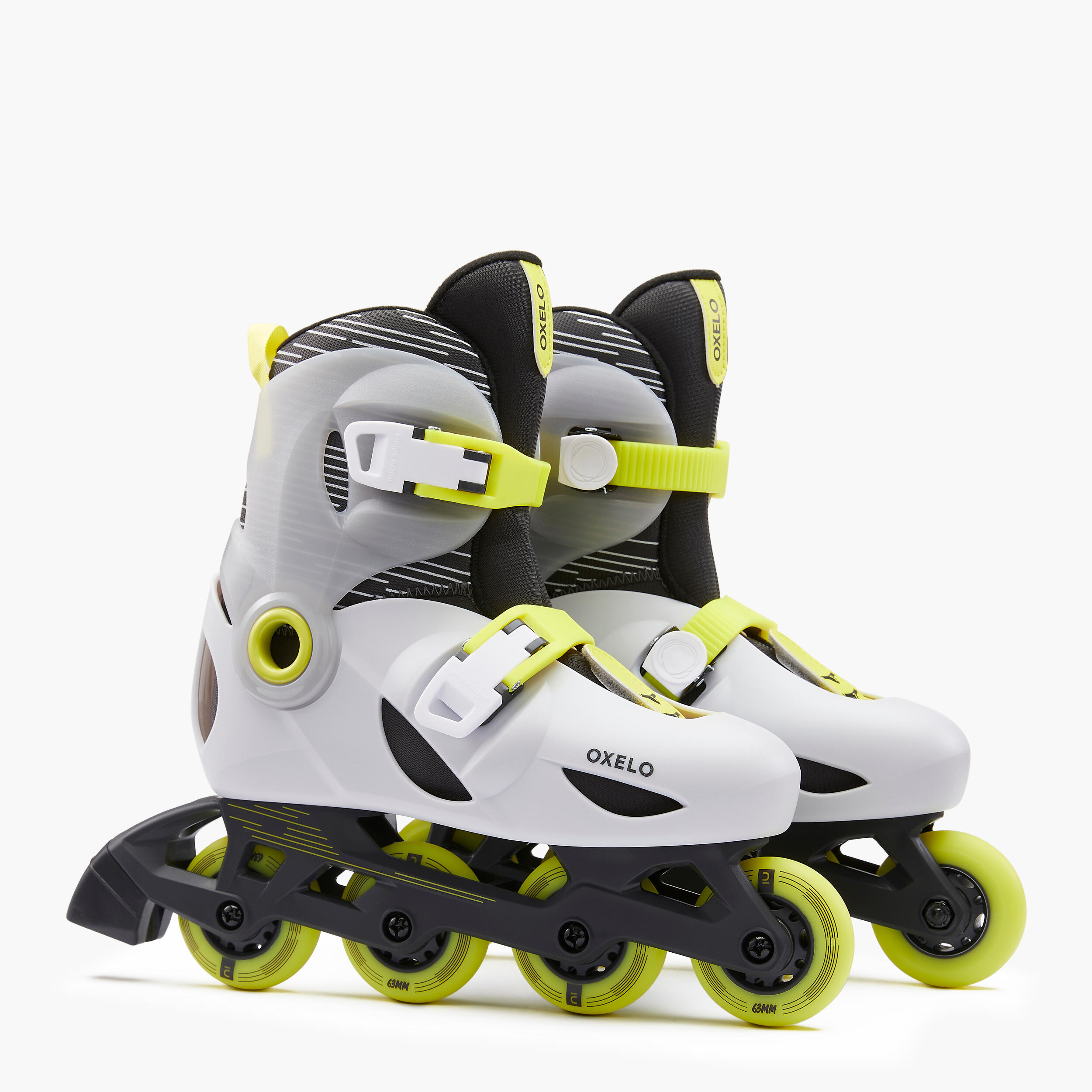 Roller in Line LED Illuminées pour Enfants et Adultes Rouge - Achat