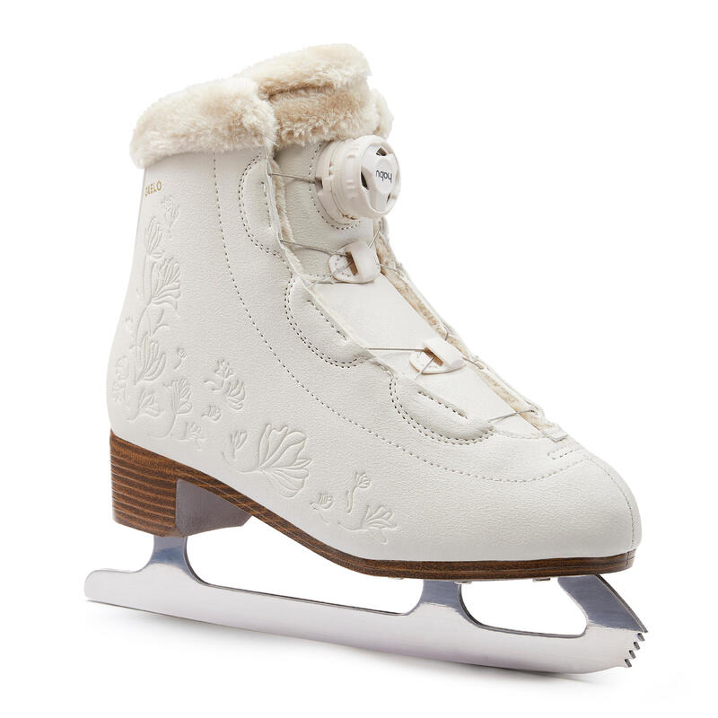 Women's Ice Skates with a Quick-Tightening Dial 520