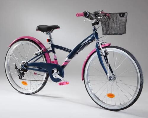 Bicicletă polivalentă_24_pouces_decathlon_rose