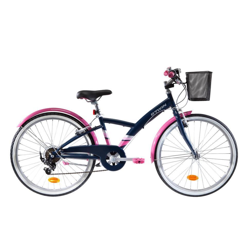 Trekkingrad_24_ pouces_decathlon_rose