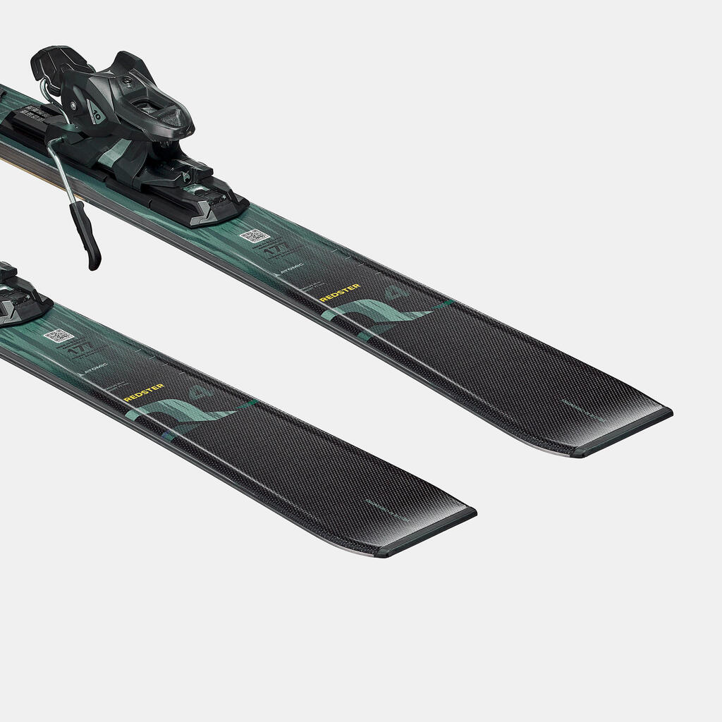 Pánske zjazdové lyže Redster Q4 s viazaním čierne