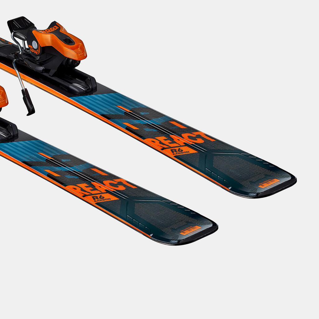 MEN’S ALPINE SKI WITH BINDING - ROSSIGNOL REACT 6