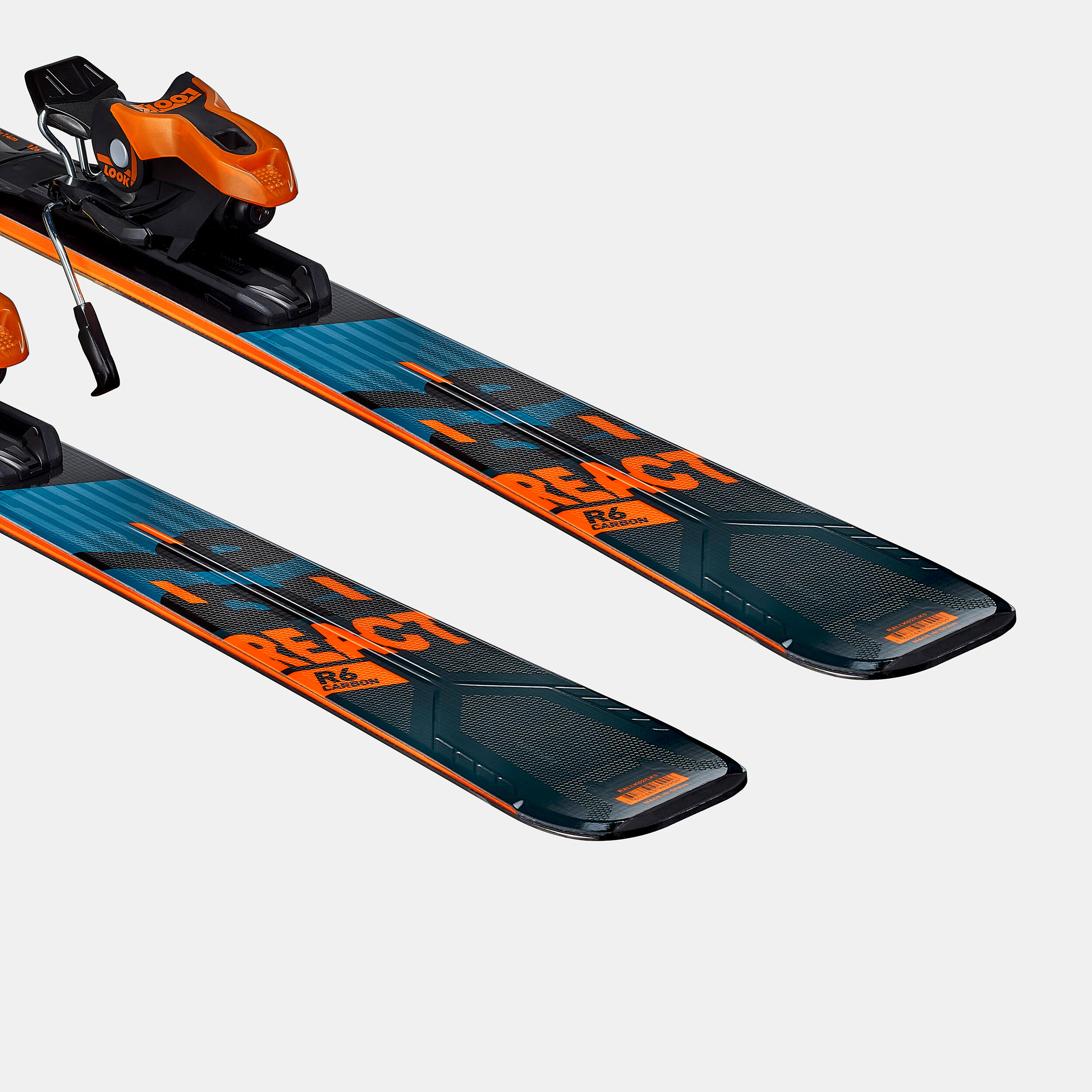 SKI ALPIN HOMME AVEC FIXATION - ROSSIGNOL REACT 6 9/10