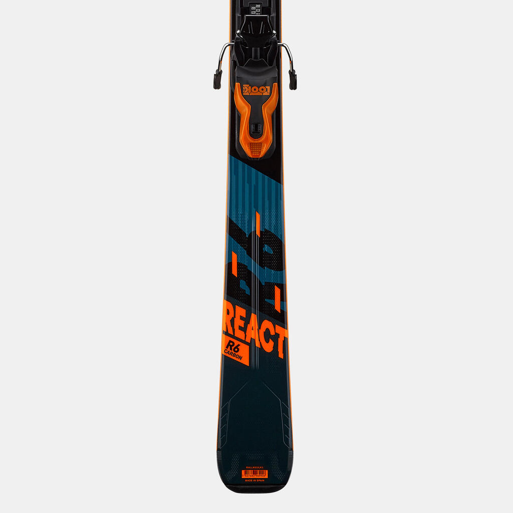 MEN’S ALPINE SKI WITH BINDING - ROSSIGNOL REACT 6