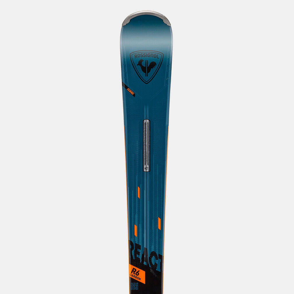 MEN’S ALPINE SKI WITH BINDING - ROSSIGNOL REACT 6