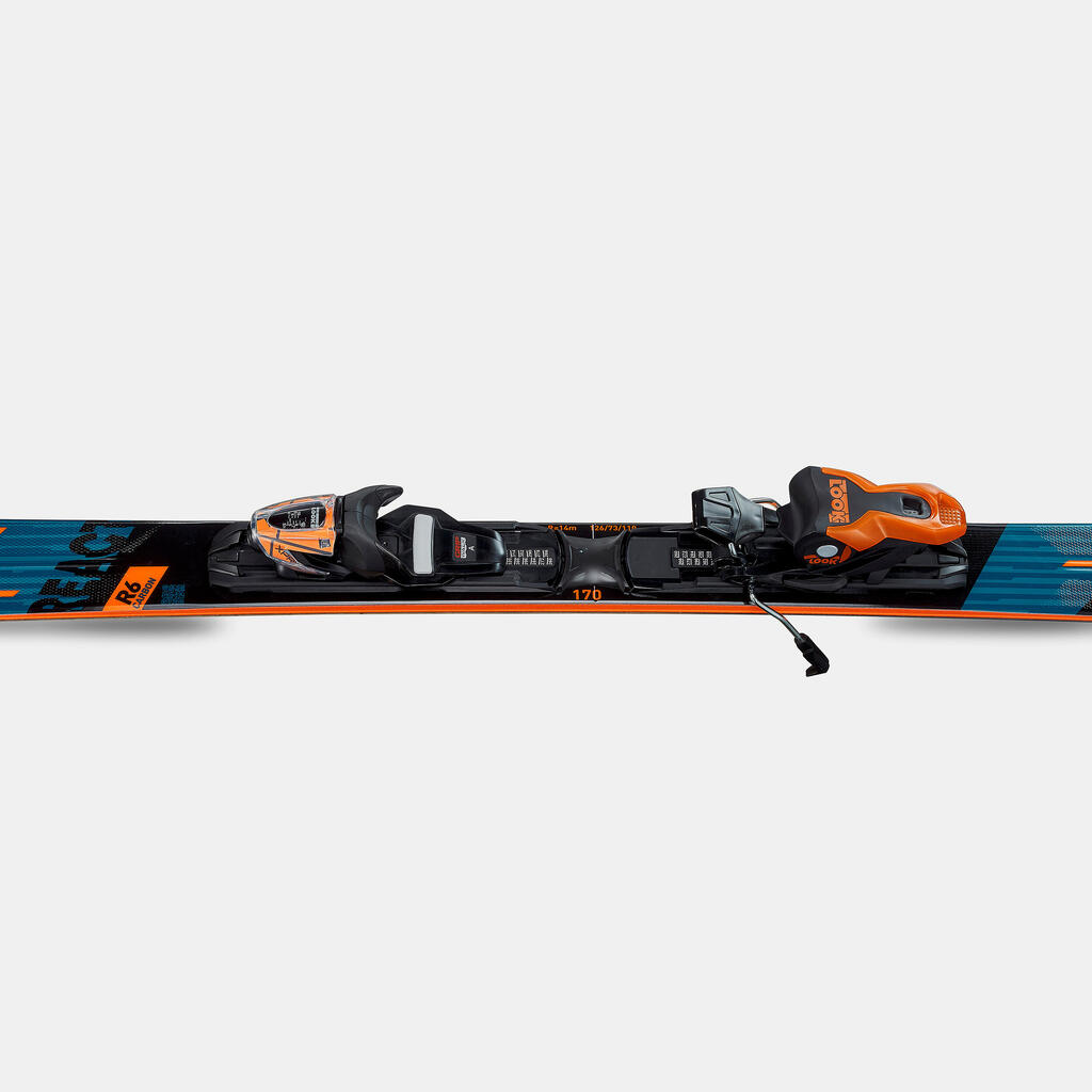 MEN’S ALPINE SKI WITH BINDING - ROSSIGNOL REACT 6