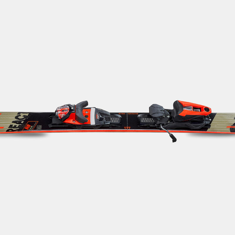 MEN’S ALPINE SKI WITH BINDING ROSSIGNOL REACT 8 CAM Decathlon