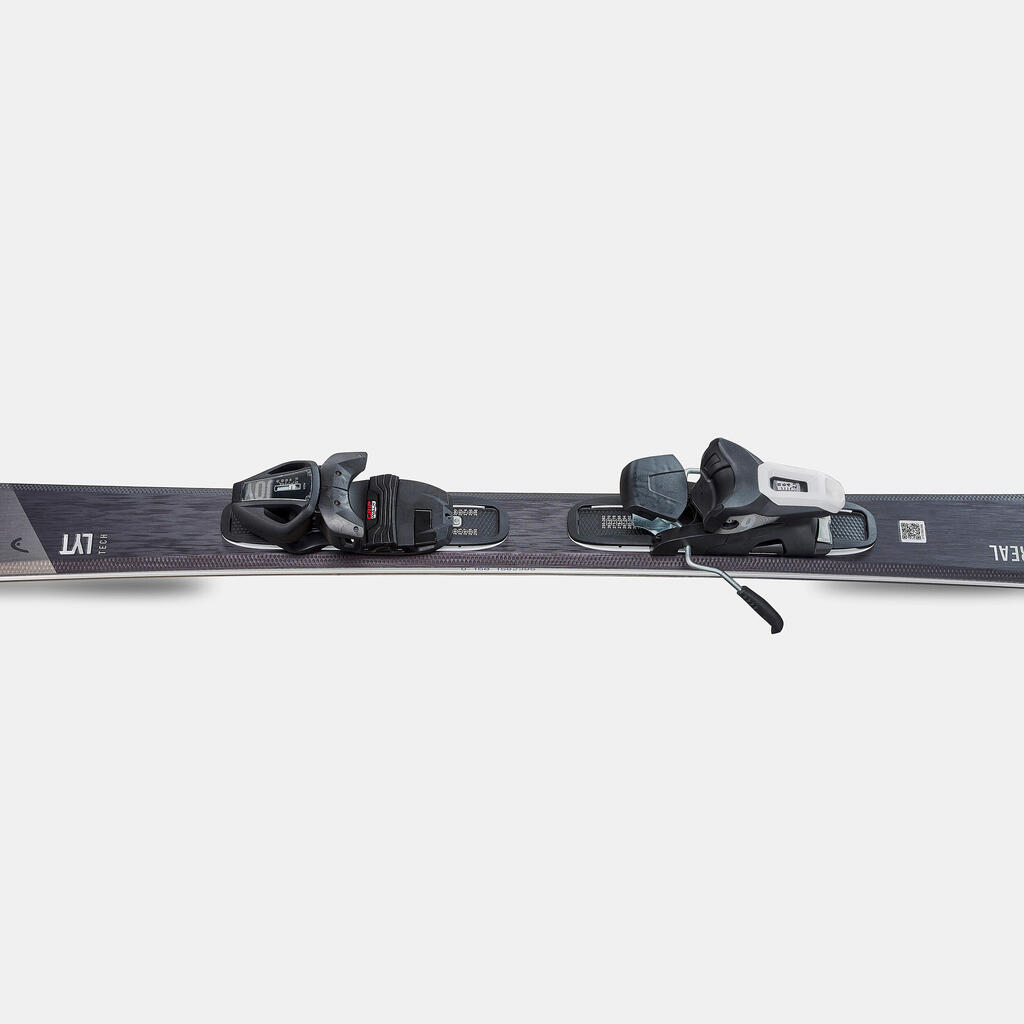 WOMEN’S ALPINE SKI WITH BINDING - HEAD REAL JOY - BLACK