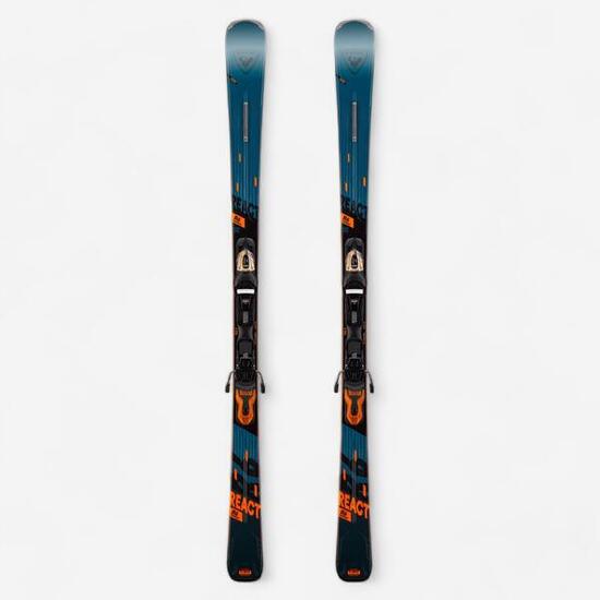 SKI ALPIN HOMME AVEC FIXATION - ROSSIGNOL REACT 6