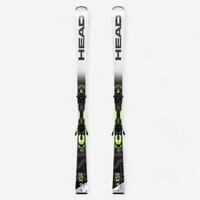 SKI ALPIN HOMME AVEC FIXATION - WORLD CUP REBELS E.XSR - BLANC / JAUNE