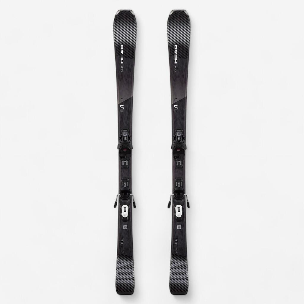 WOMEN’S ALPINE SKI WITH BINDING - HEAD REAL JOY - BLACK