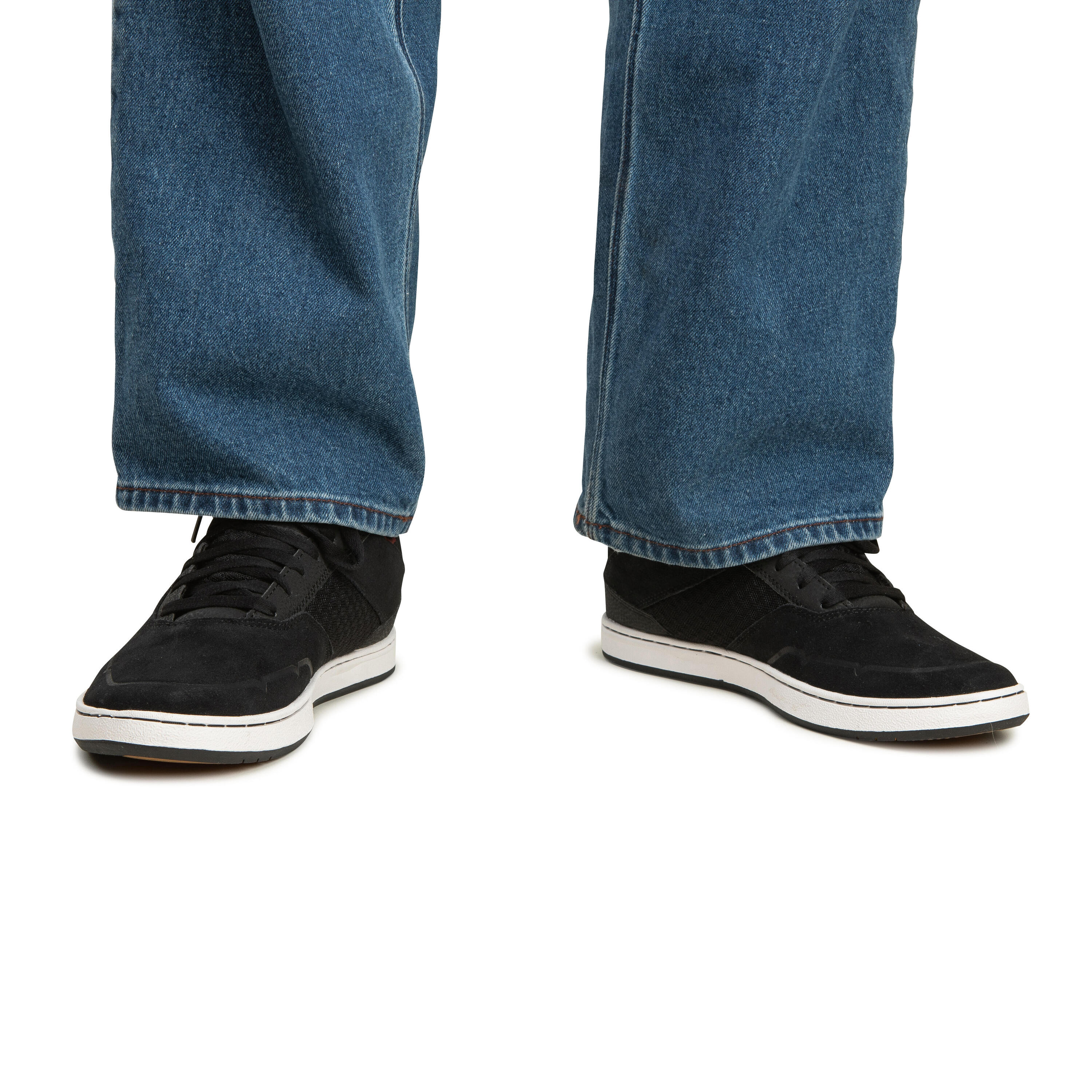 Crush 500 Adult LowTop Cupsole Skate Shoes Black/Burgundy