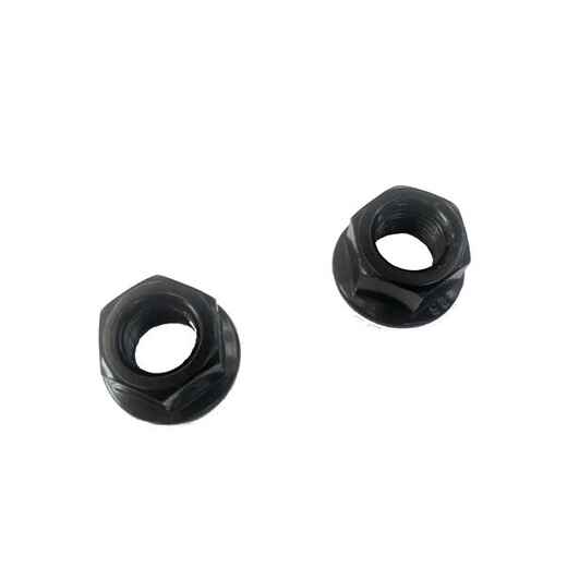 
      Flange Nut 3/8" x 26T Pair - Black
  