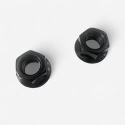 Ecrou à embase 3/8"x26t paire noir