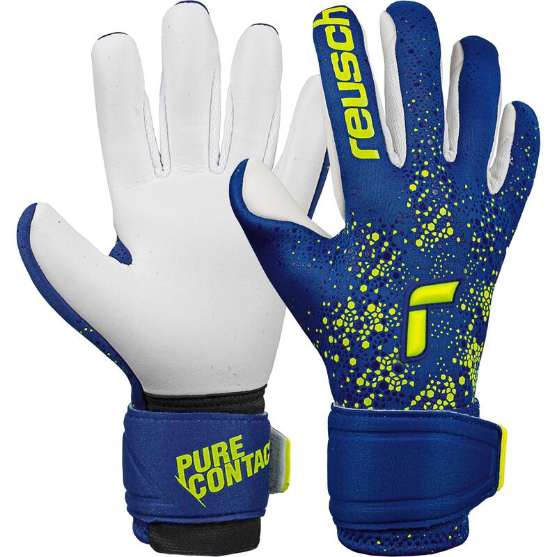 Adult Goalkeeper Gloves Pure Contact - Gold