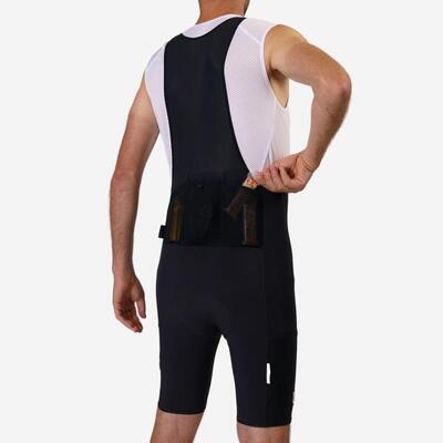 Salopette gravel uomo GRVL 500 cargo nera