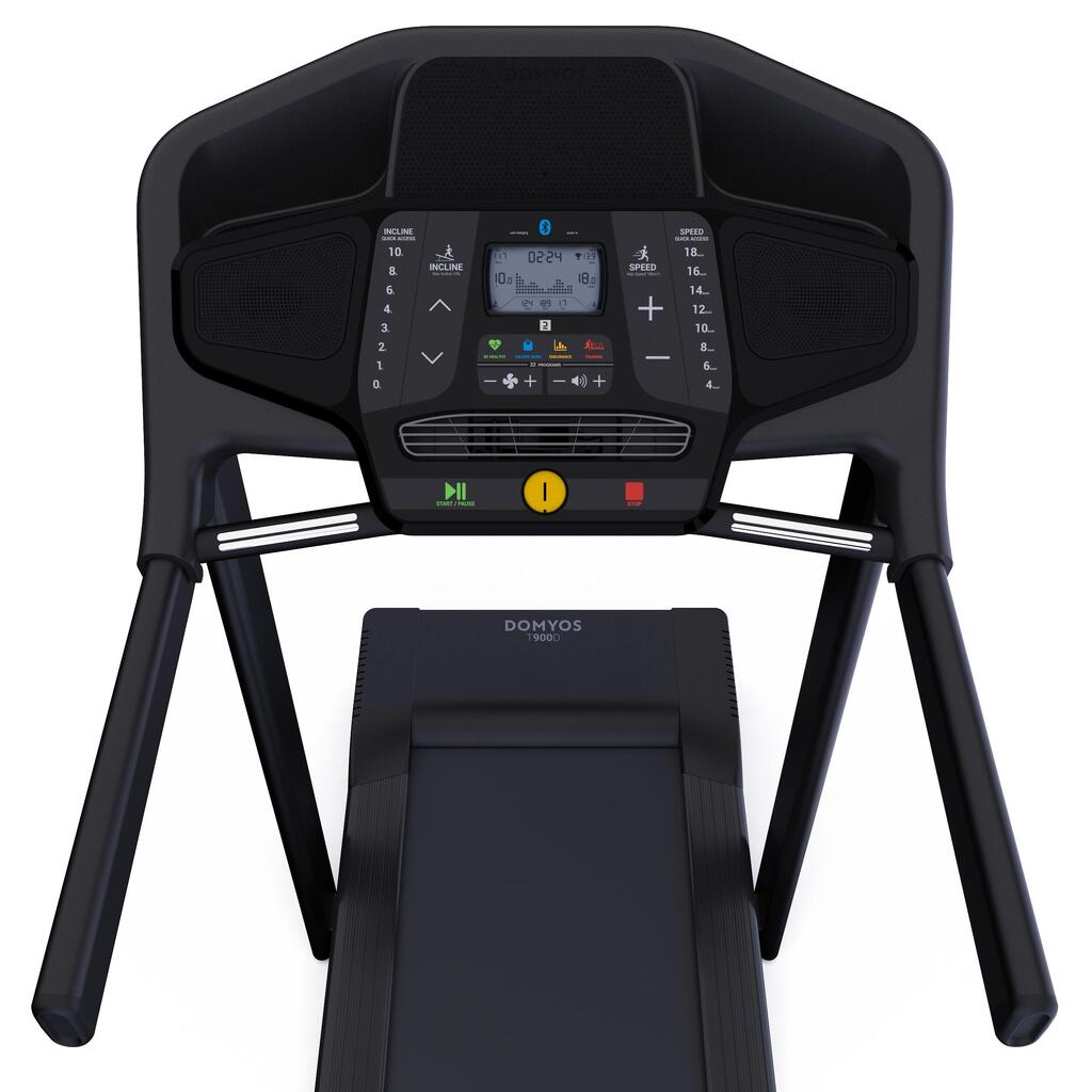 High-Performance Connected Treadmill T900D - 18 km/h, 50x143cm