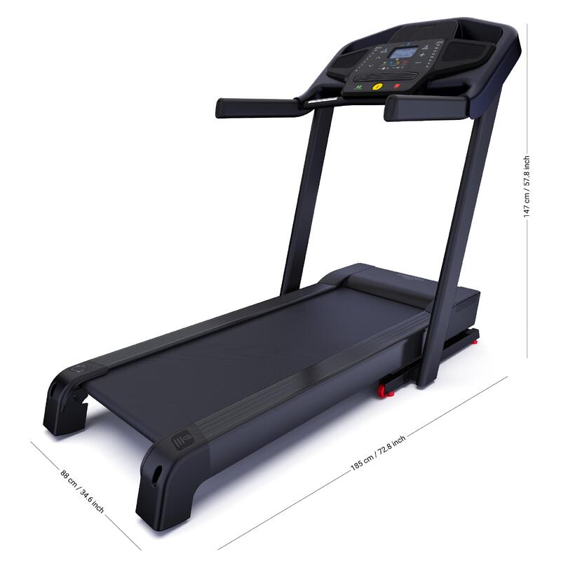 Passadeira de Corrida T900D Conectada e Eficaz, 18km/h, 50x143cm