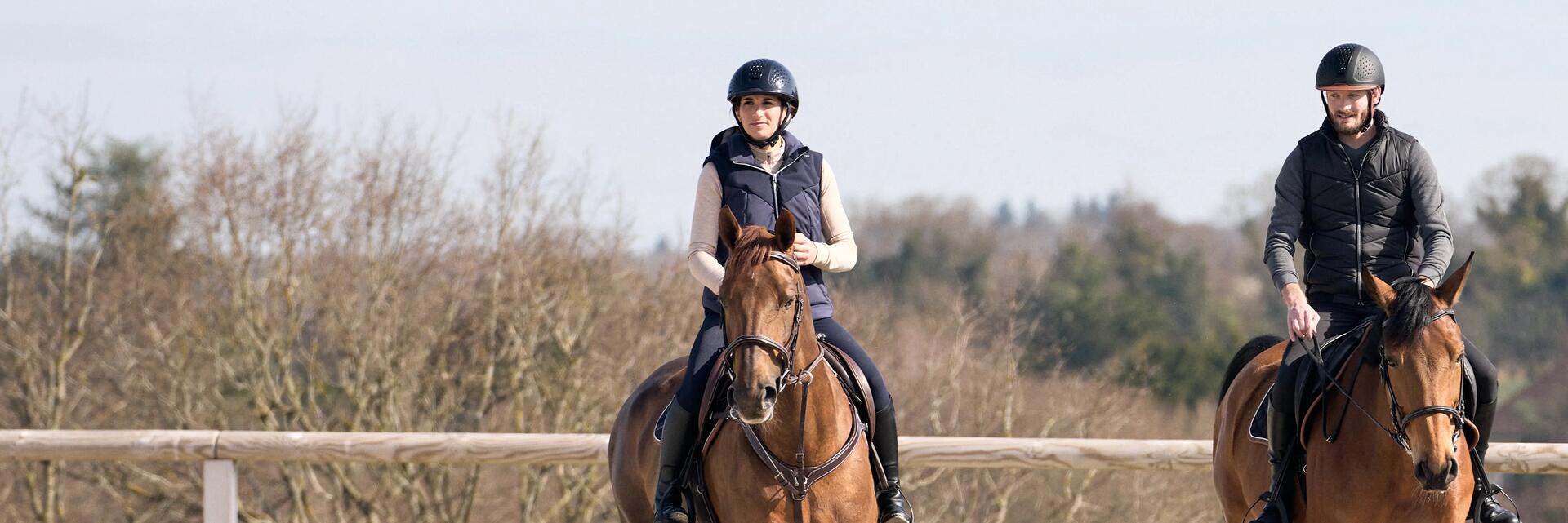 Les enrênements en équitation