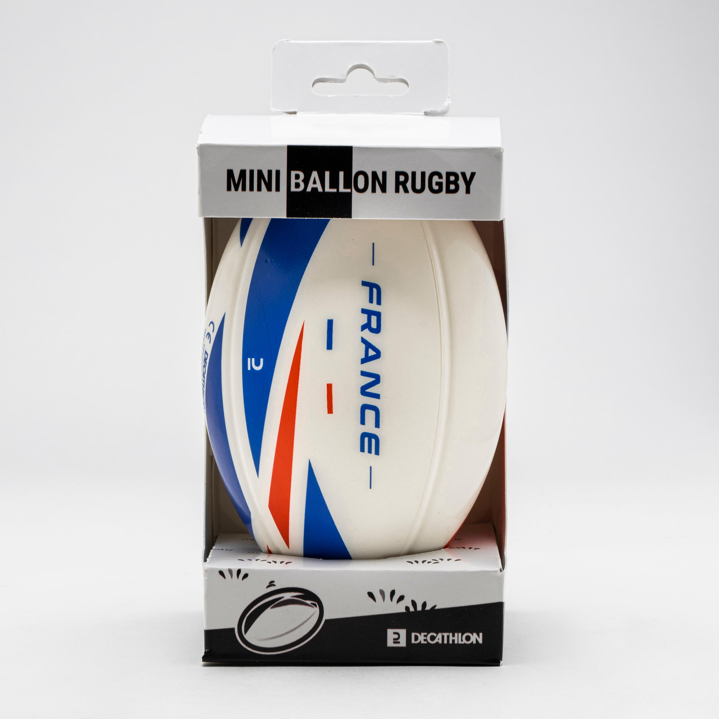 Mini Foam Rugby Ball FR France Size 0 6/6