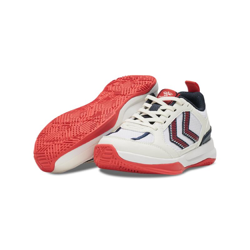 Zapatillas de balonmano - HUMMEL DAGAZ blanco rojo |