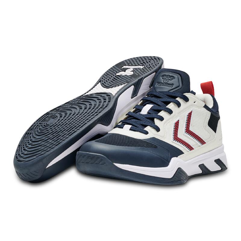 Damen/Herren Handball Hallenschuhe - Uruz weiss/schwarz 