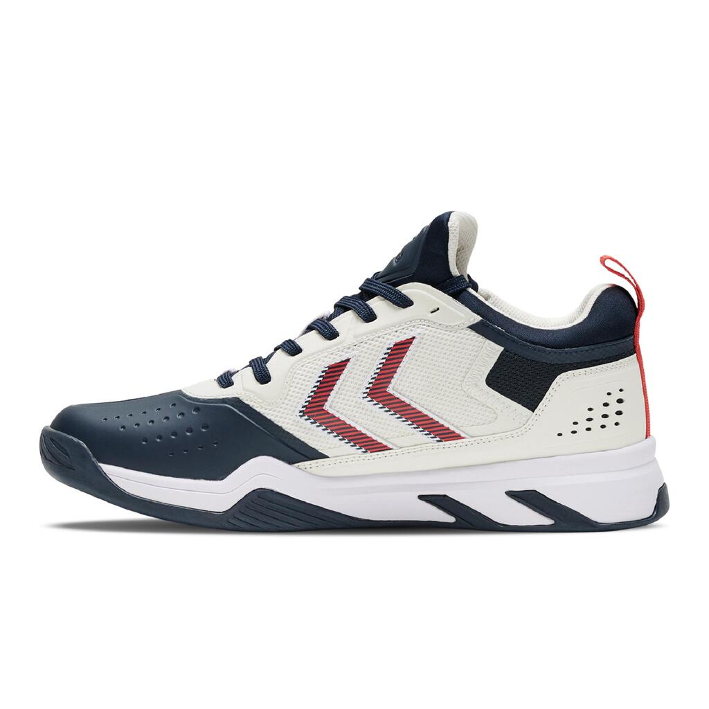 Damen/Herren Handball Hallenschuhe - Uruz weiss/schwarz 