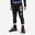 Kids' Basketball 3/4 Leggings 500 - NBA Los Angeles Lakers/Black