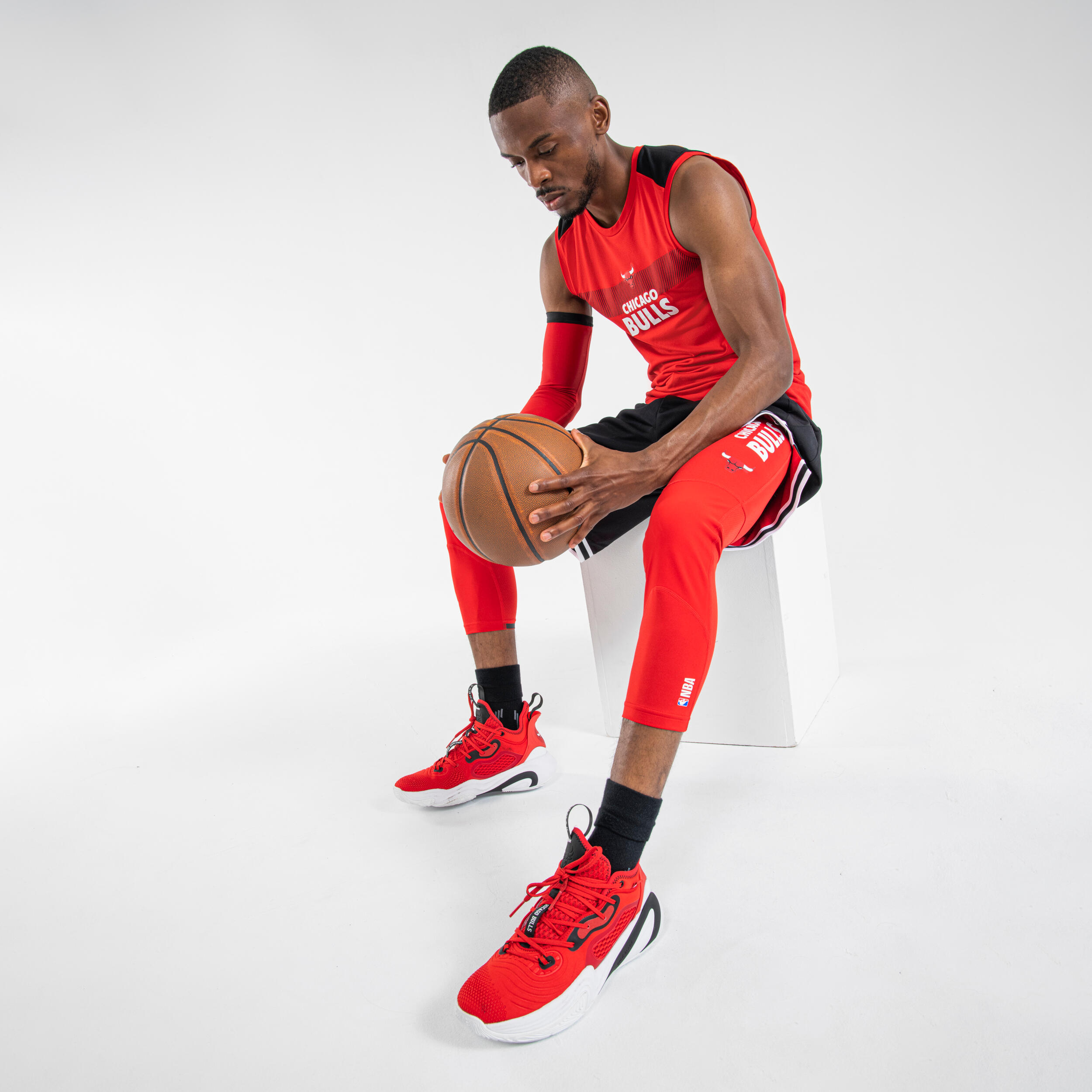 CALZAS 3/4 BÁSQUETBOL NBA CHICAGO BULLS 3/9