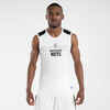 Majica bez rukava za košarku UT500 NBA Brooklyn Nets muška bijela