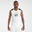 Mouwloos ondershirt voor basketbal volwassenen Brooklyn Nets UT500 wit