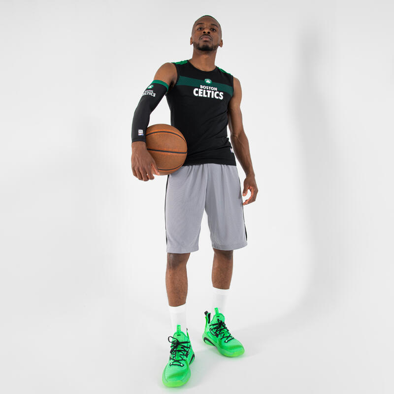 Manchon basketball NBA Boston Celtics Adulte - E500 Noir