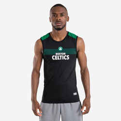 Adult Sleeveless Basketball Base Layer Jersey UT500 - NBA Boston Celtics/Black