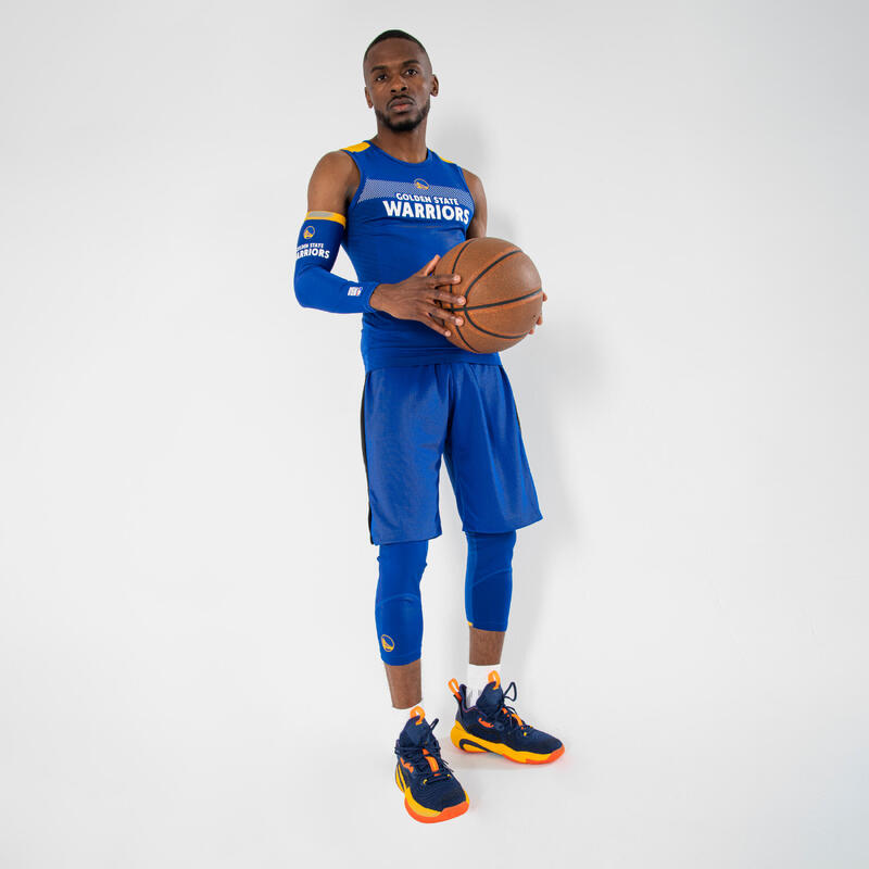 3/4 basketbalové legíny NBA Golden State Warriors 500 modré 