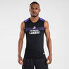 Adult Sleeveless Basketball Base Layer Jersey UT500 - NBA Los Angeles Lakers/Black