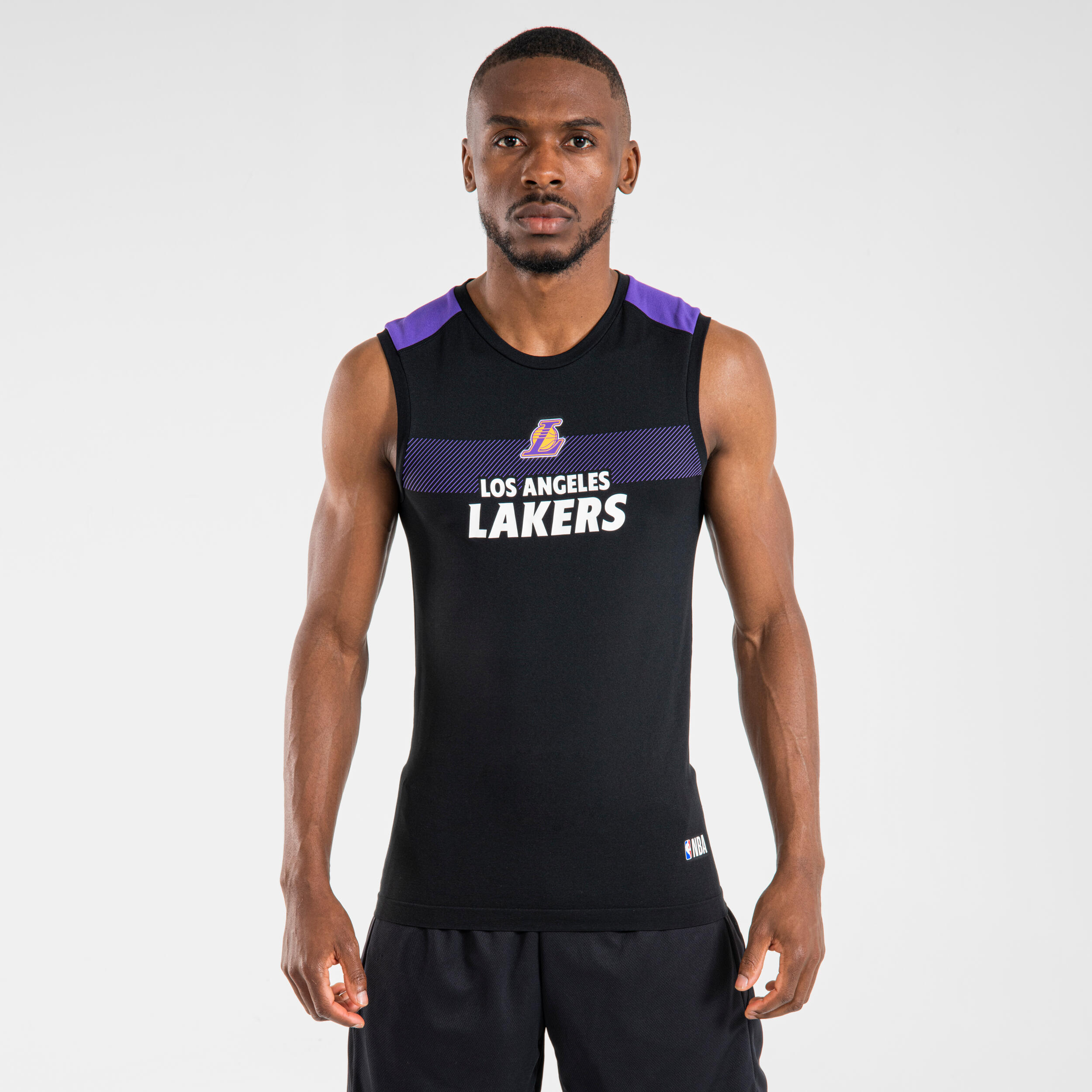 Polera lakers outlet mujer