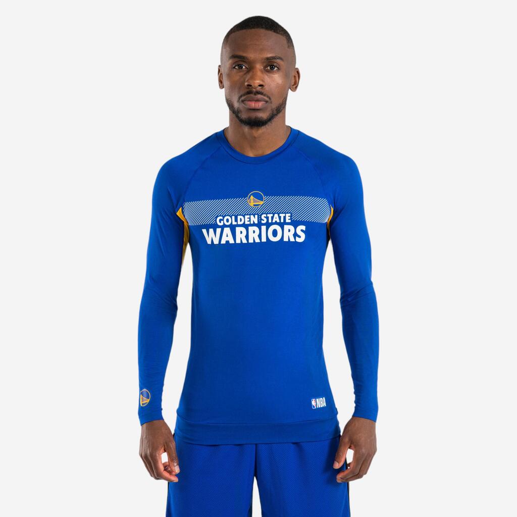 Modra moška/ženska podmajica z dolgimi rokavi NBA GOLDEN STATE WARRIORS 