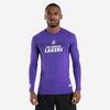 Sous-maillot basketball NBA Los Angeles Lakers Homme/Femme - UT500 Violet